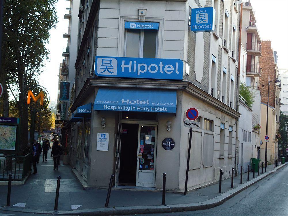 Hipotel Paris Belgrand Mairie Du 20Eme Exterior photo